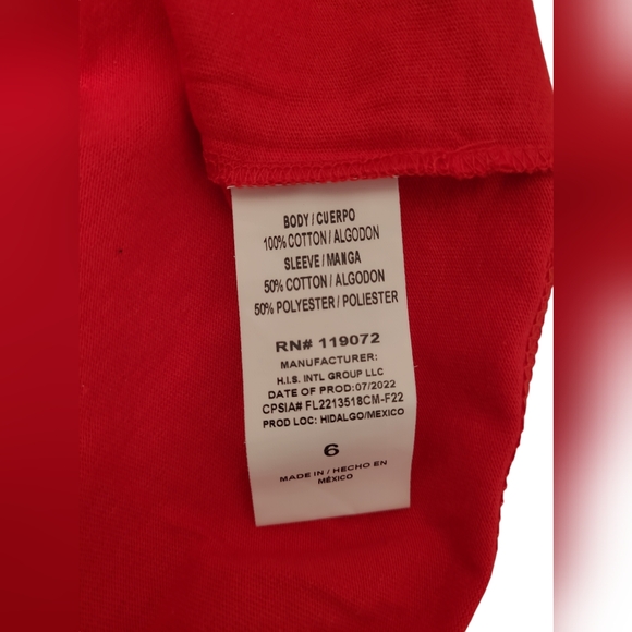 Marvel Avengers Boy's Iron Man Red Short Sleeve Graphic T-Shirt Size 6 New - Picture 6 of 8